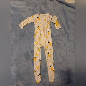 Kyte BABY Lemon Patterned Kids Footie